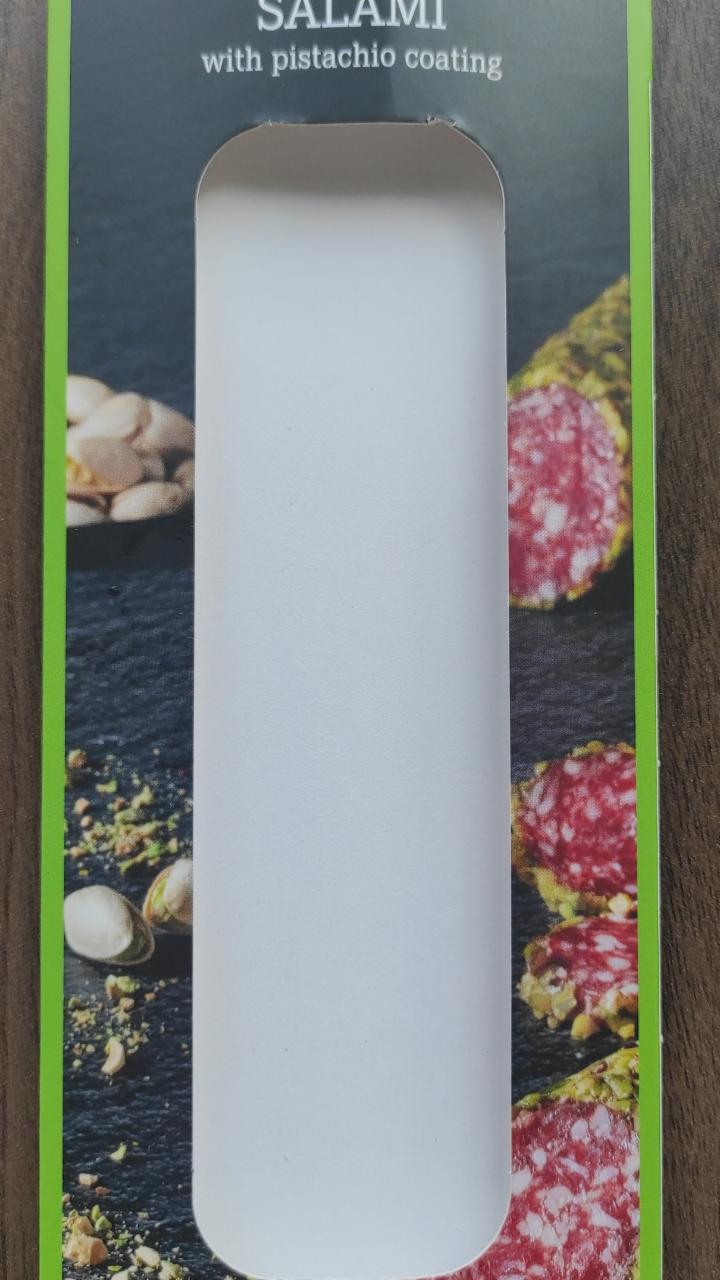 Fotografie - Salami with pistachio coating Deluxe