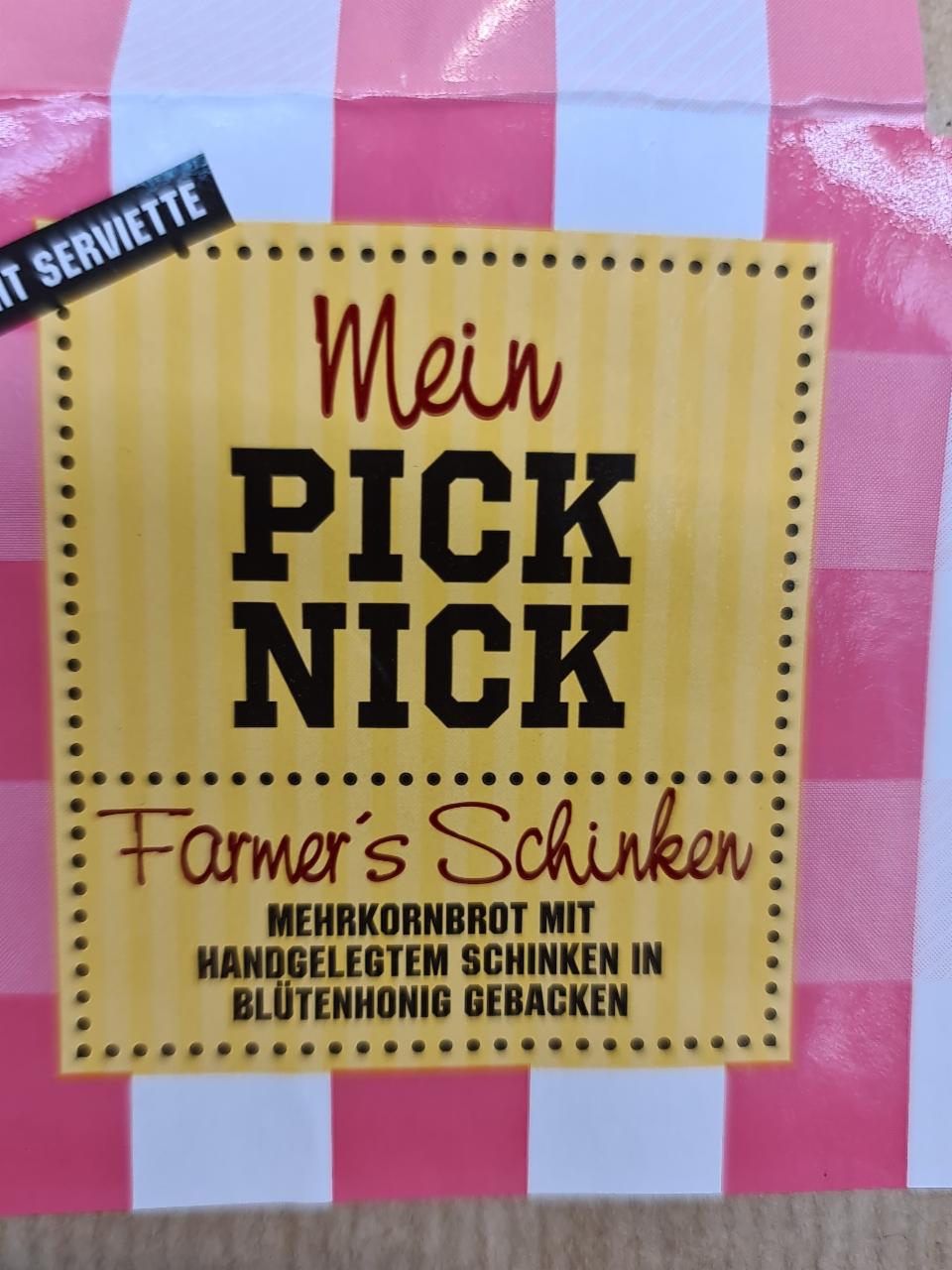 Fotografie - Farmer's Schinken Mein Pick Nick