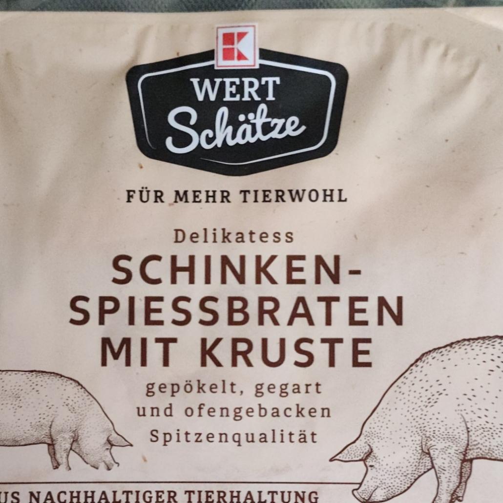 Fotografie - Delikatess Schinken-Spiessbraten mit Kruste K Wert Schätze