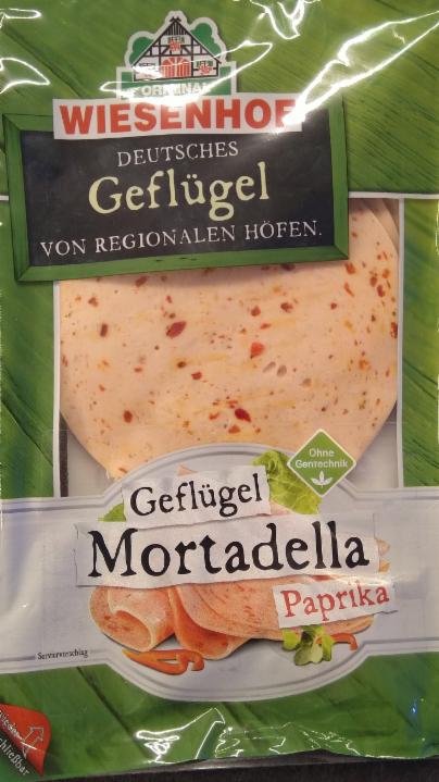 Fotografie - Geflügel Mortadella Paprika Wiesenhof