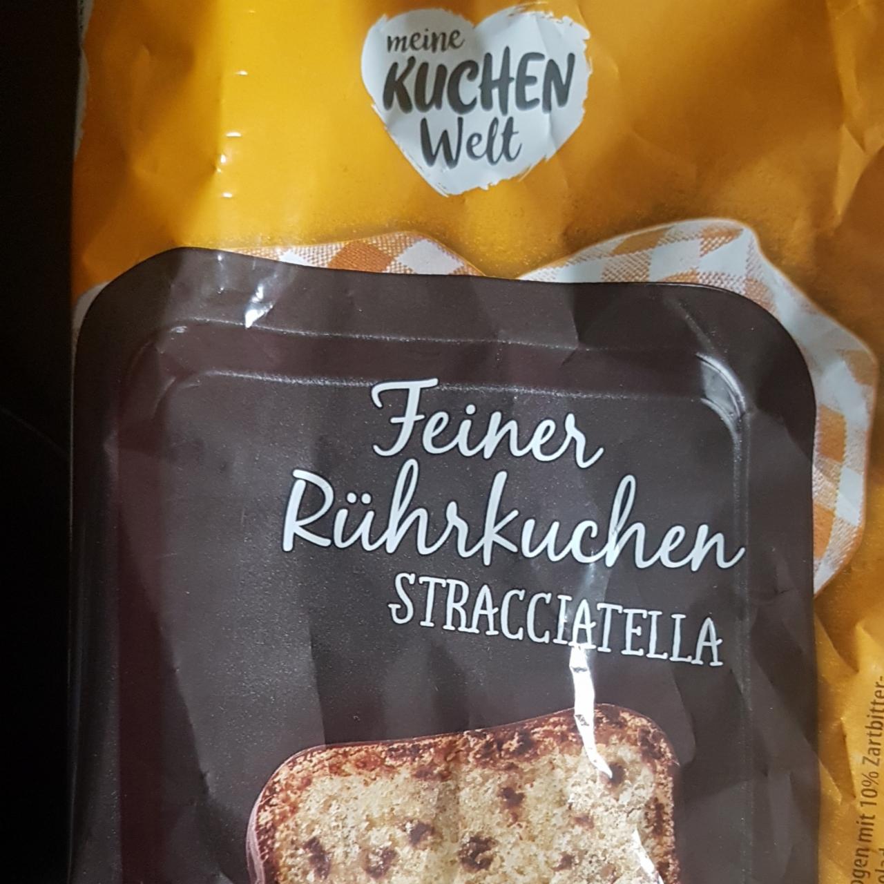 Fotografie - Feiner Rührkuchen Stracciatella Meine Kuchenwelt