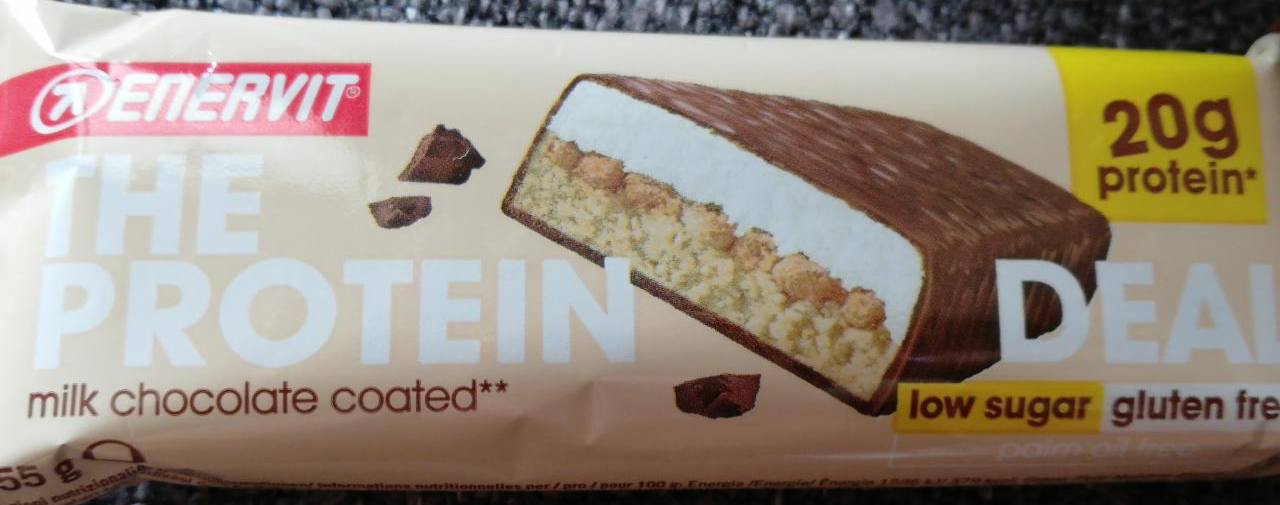 Fotografie - The protein Milk chocolate coated Enervit