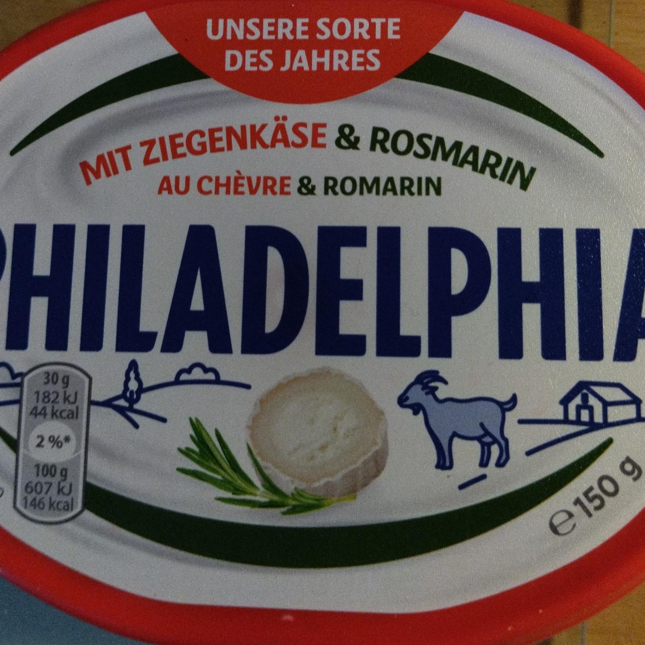 Fotografie - Mit ziegenkäse & rosmarin Philadelphia