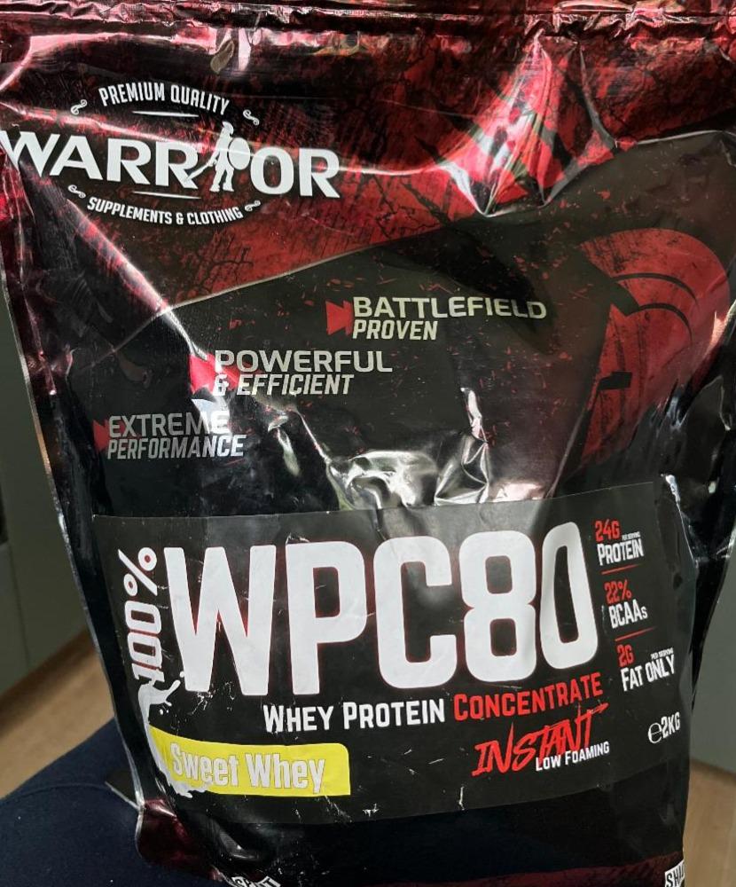 Fotografie - WPC80 sweet whey Warrior