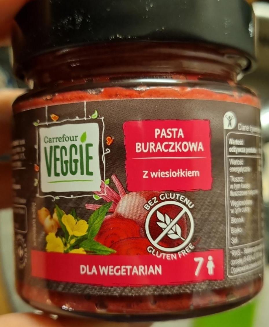 Fotografie - Pasta buraczkowa z wiesiołkiem Carrefour Veggie