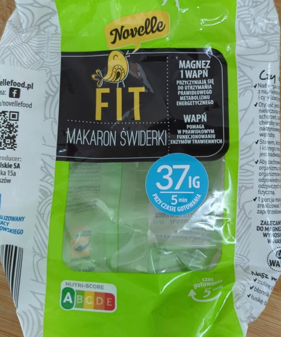 Fotografie - Fit makaron świderki Novelle