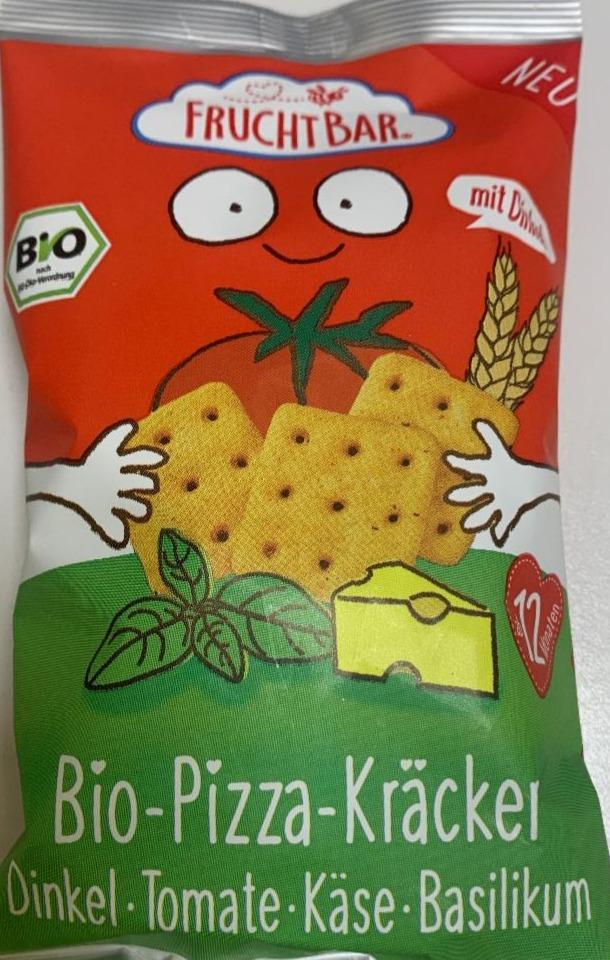 Fotografie - Bio Pizza Kräcker Frucht bar