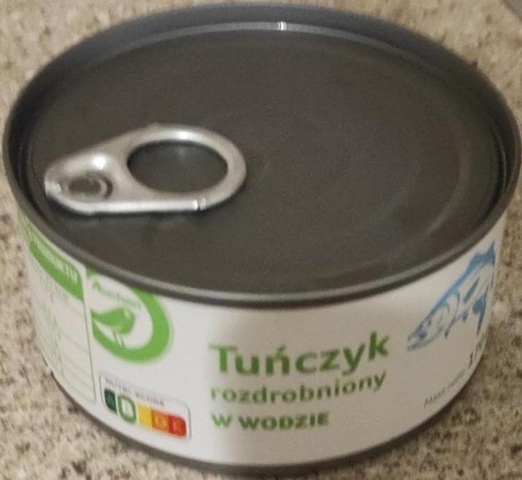 Fotografie - Tunczyk rozdrobniony w wodzie Auchan