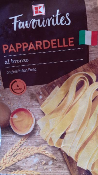 Fotografie - pappardelle al bronzo