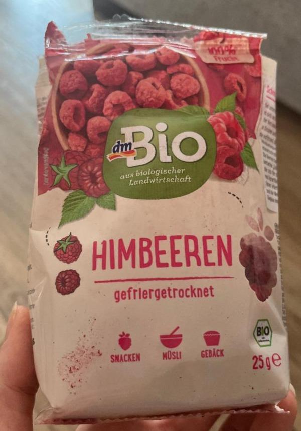 Fotografie - Himbeeren gefriergetrocknet dmBio