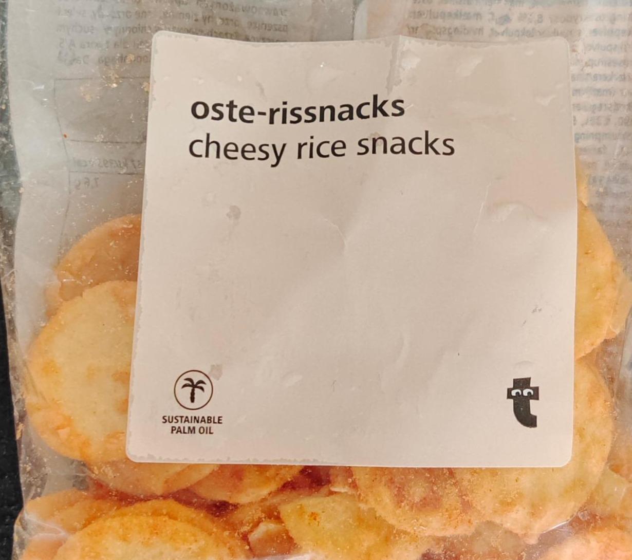 Fotografie - Cheesy rice snacks