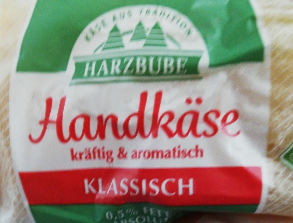 Fotografie - Handkäse kräftig & aromatisch klassisch 0,5% fett Harzbube