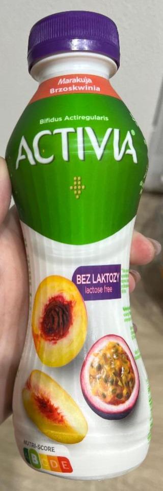 Fotografie - Jogurt bez laktozy marakuja brzoskwinia Activia