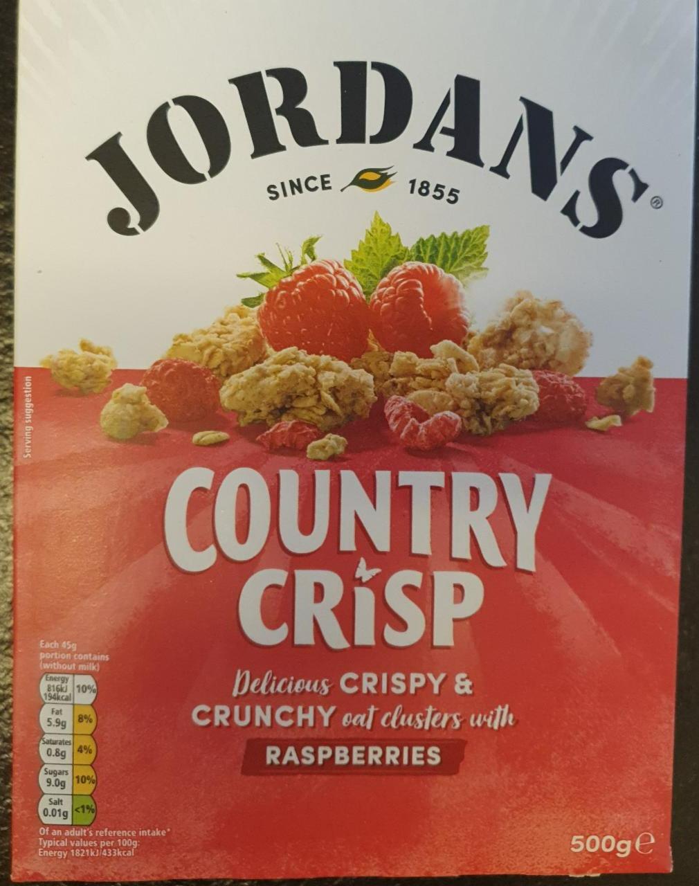 Fotografie - Country Crisp Raspberries Jordans