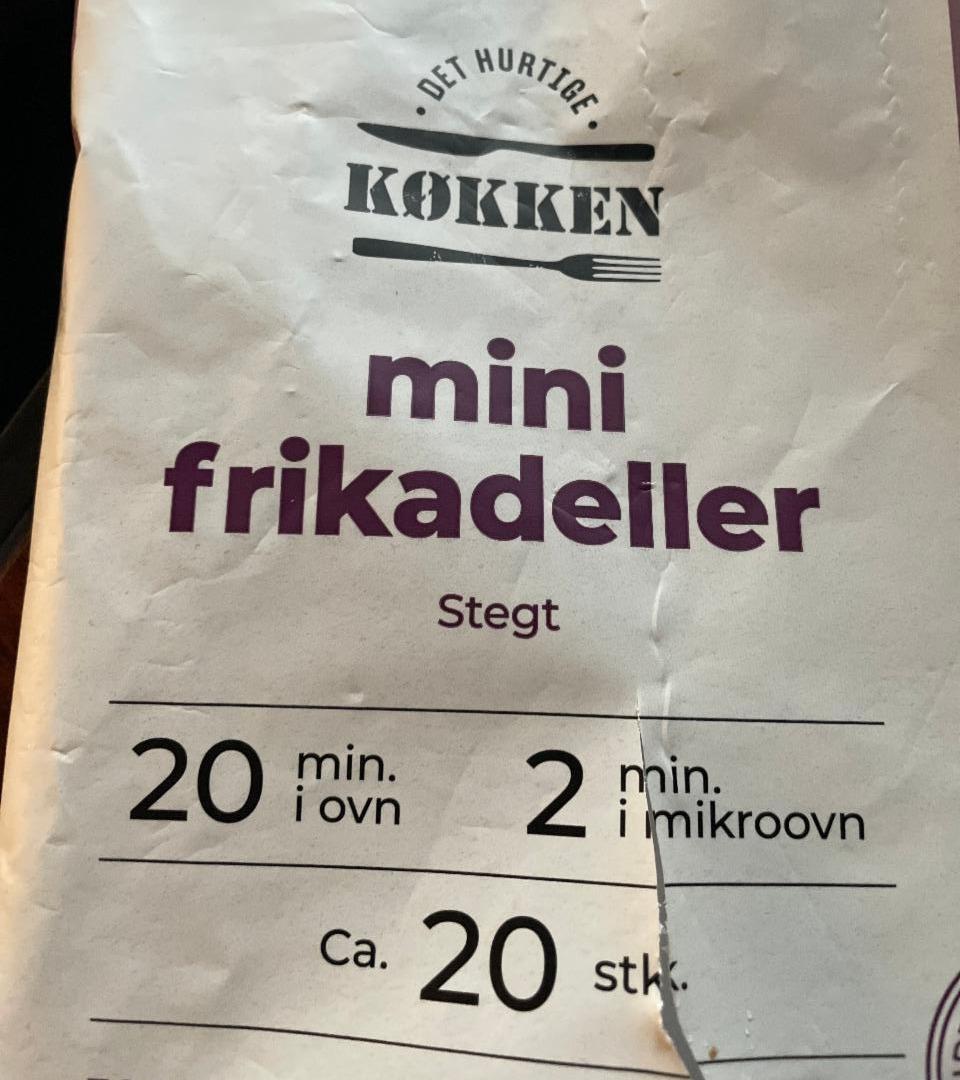 Fotografie - mini frikadeller den hurtige kokken