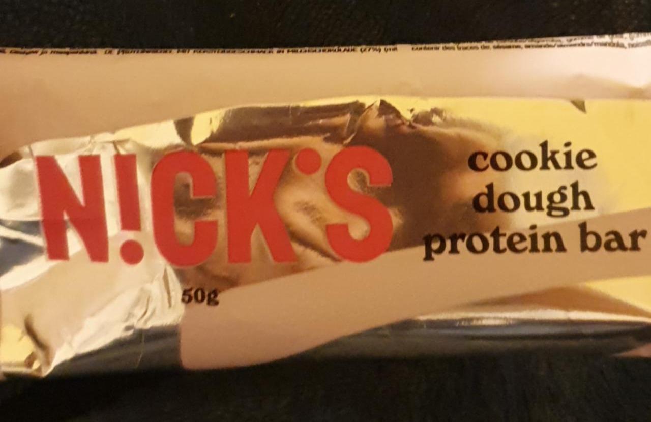 Fotografie - Cookie dough protein bar N!ck's