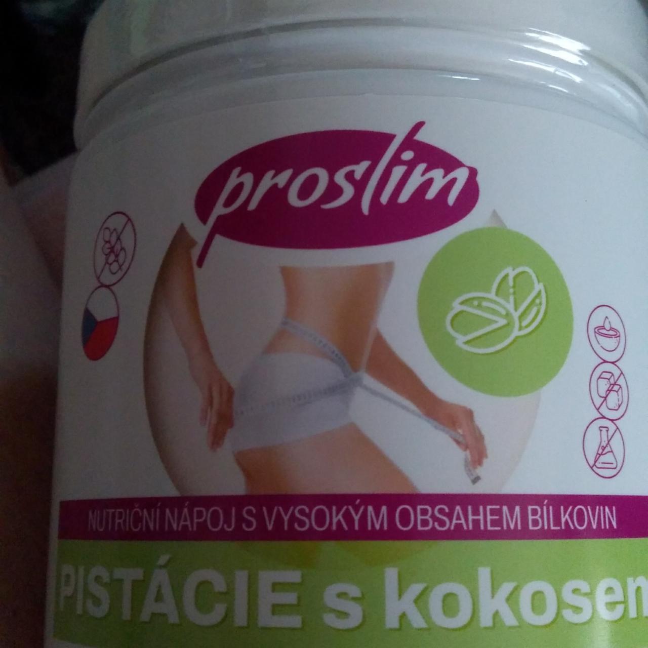 Fotografie - Nápoj Pistácie s kokosem Proslim