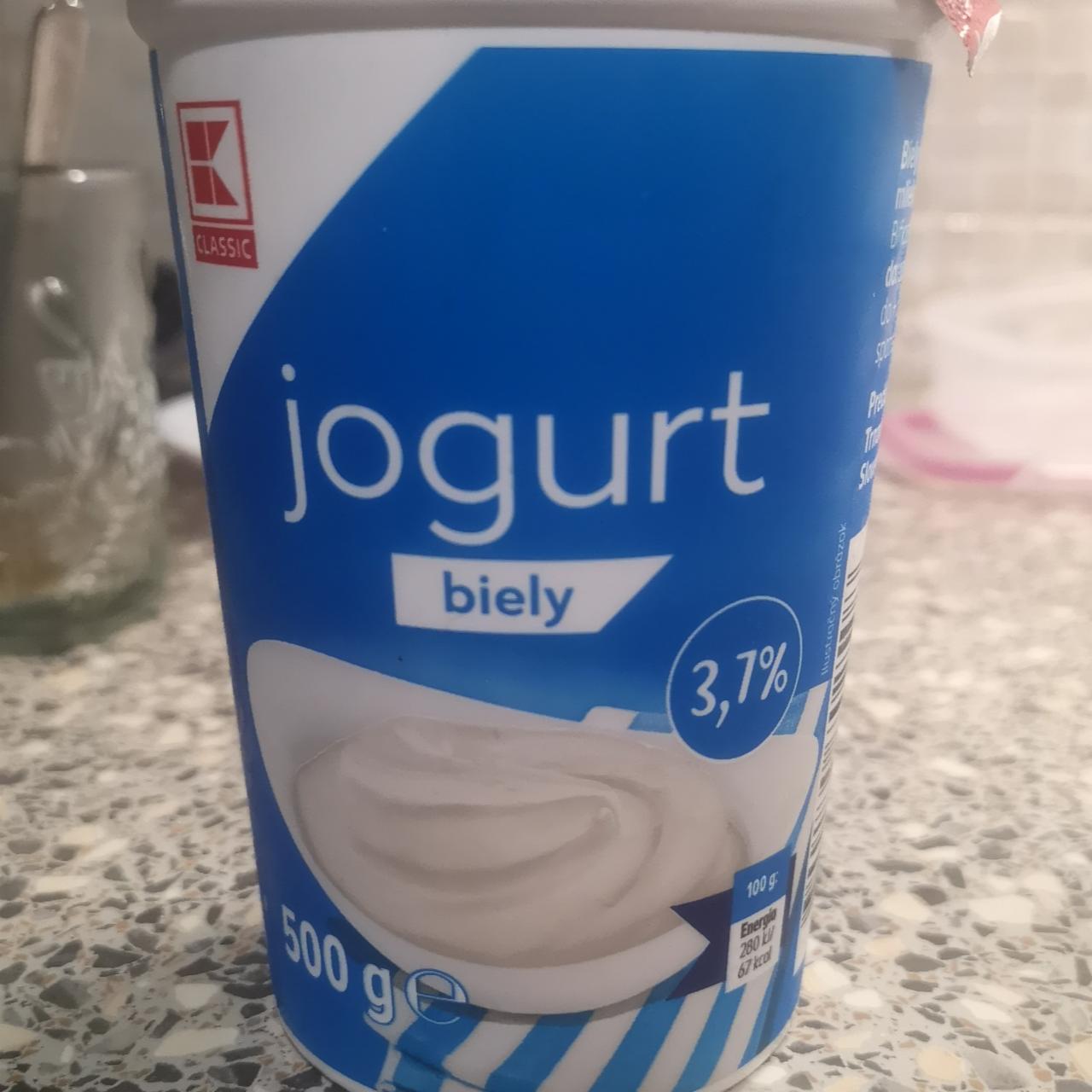 Fotografie - Jogurt biely 3,7% K-Classic