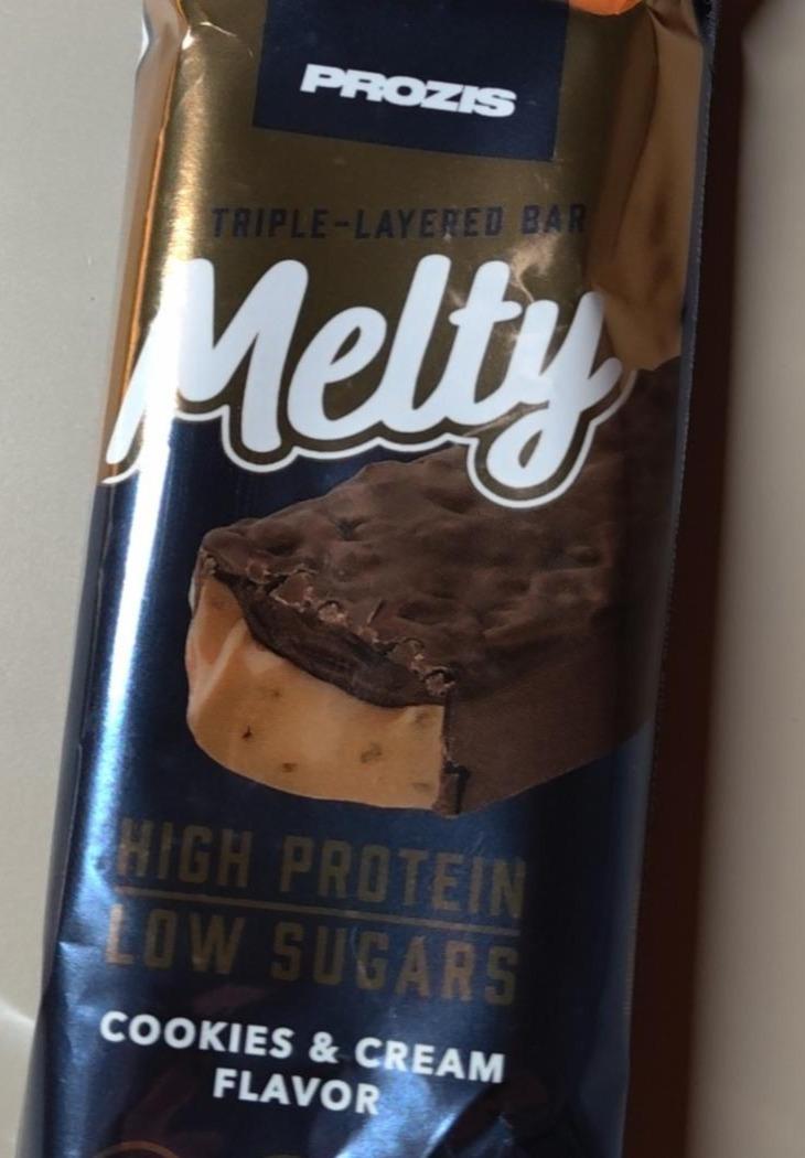 Fotografie - Melty cookies & cream flavor Prozis