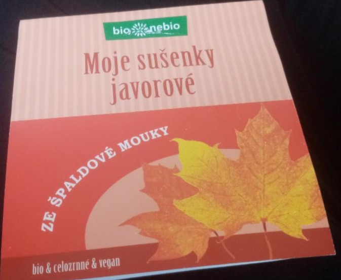 Fotografie - Moje Javorové sušenky Bio nebio