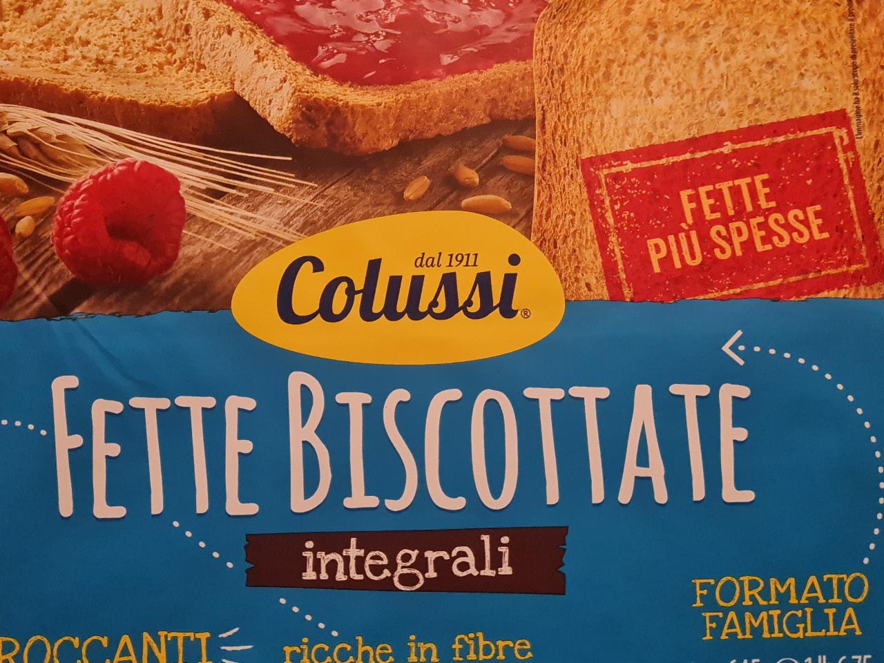 Fotografie - Fette Biscottate integrali Colussi