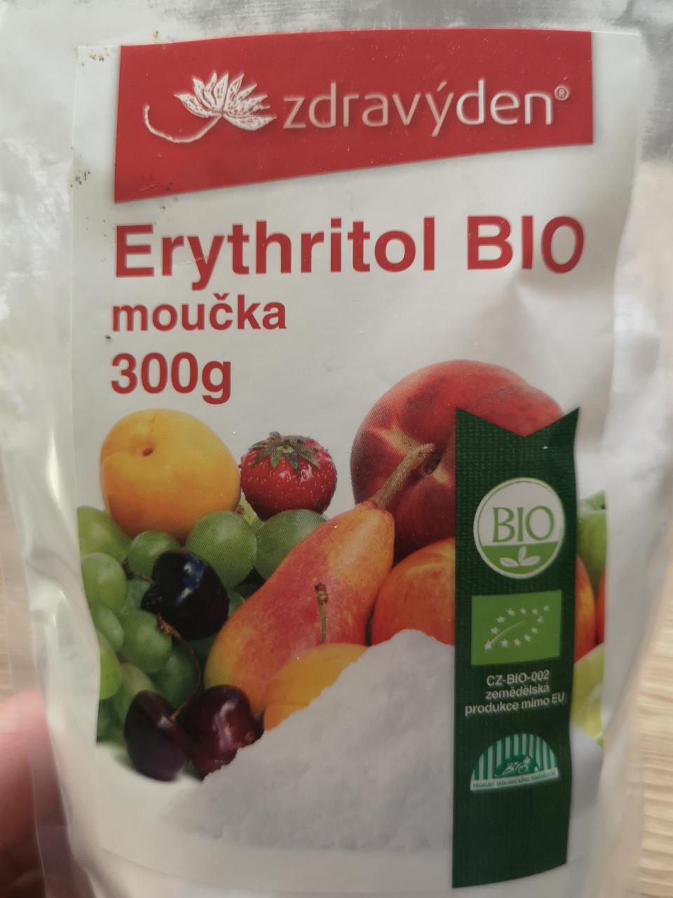 Fotografie - Erythritol BIO moučka Zdravý den