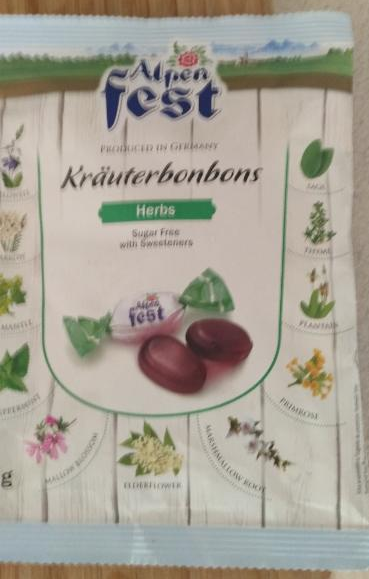 Fotografie - KräuterBonbons Herbs Alpen Fest