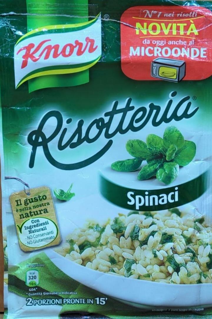 Fotografie - Risotteria Spinaci Knorr