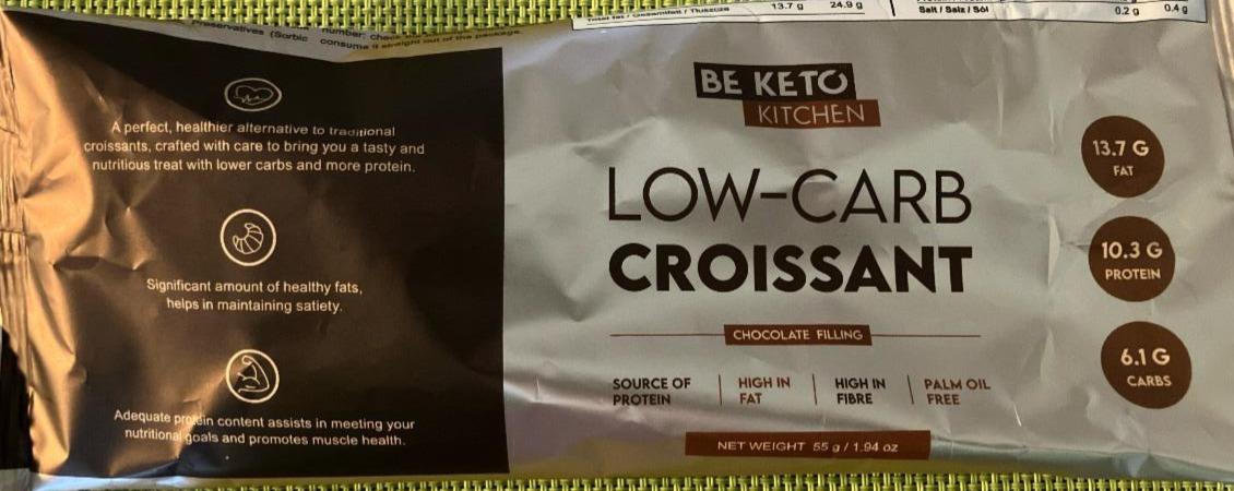 Fotografie - Low-carb croissant chocolate filling Be keto kitchen