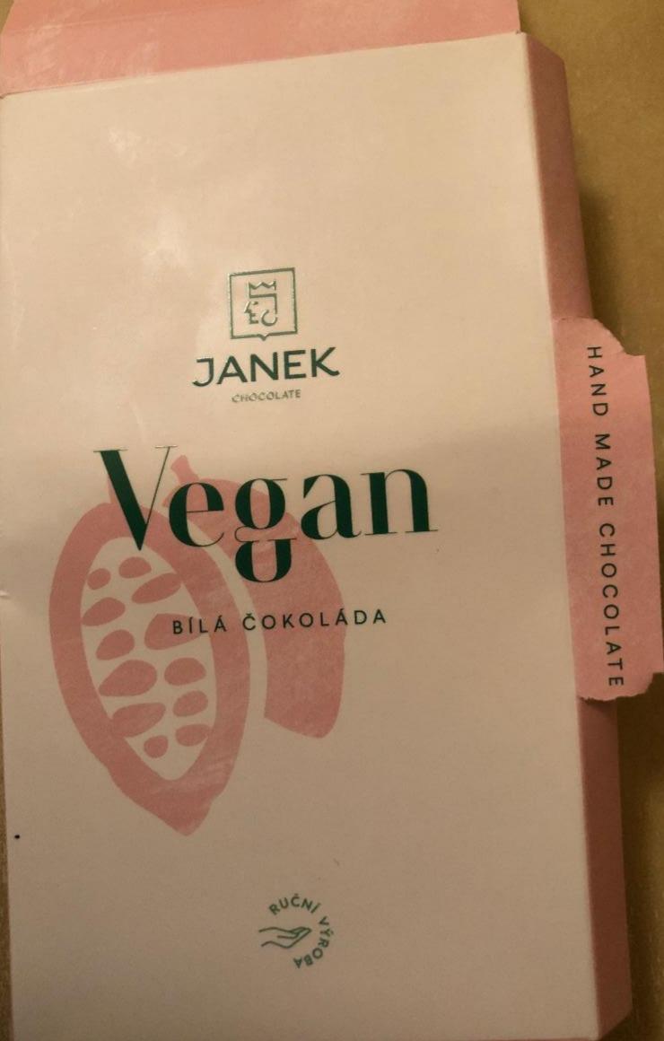 Fotografie - Vegan bílá čokoláda Janek