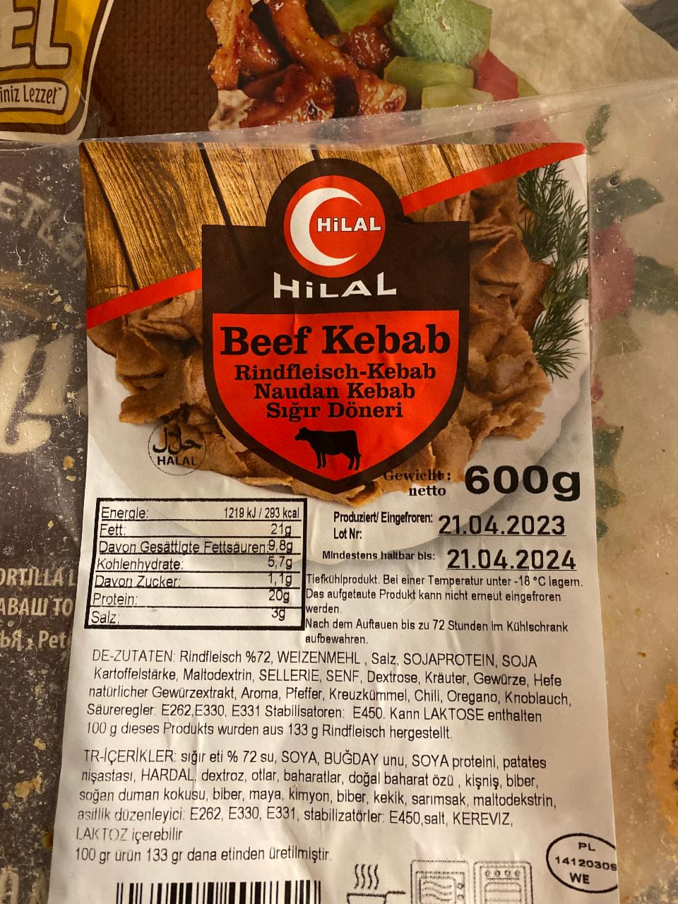 Fotografie - Kebab Berg Hilal