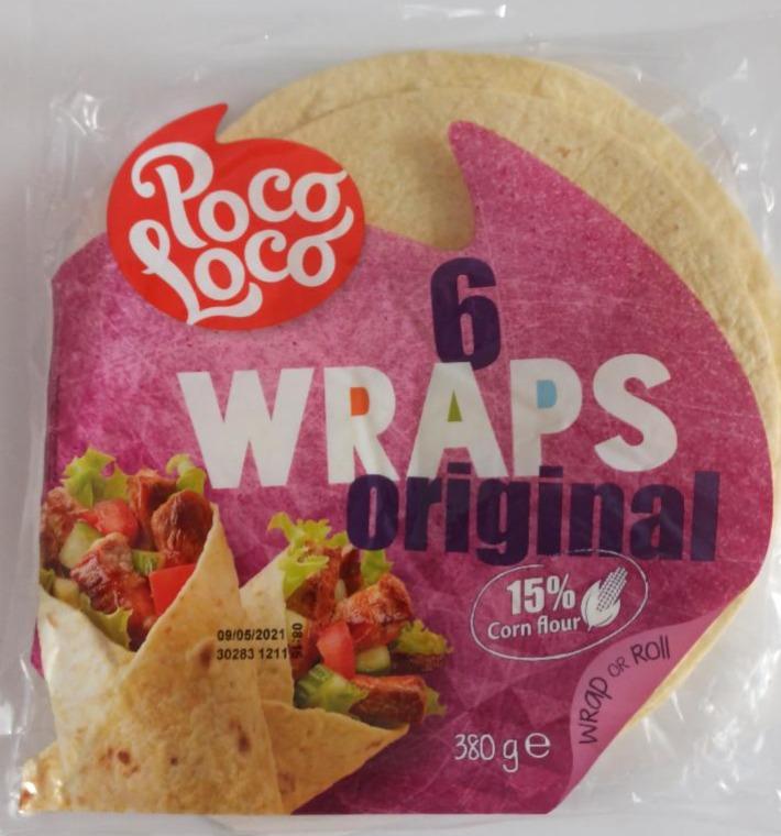 Fotografie - 6 Wraps original 15% Corn flour Poco Loco