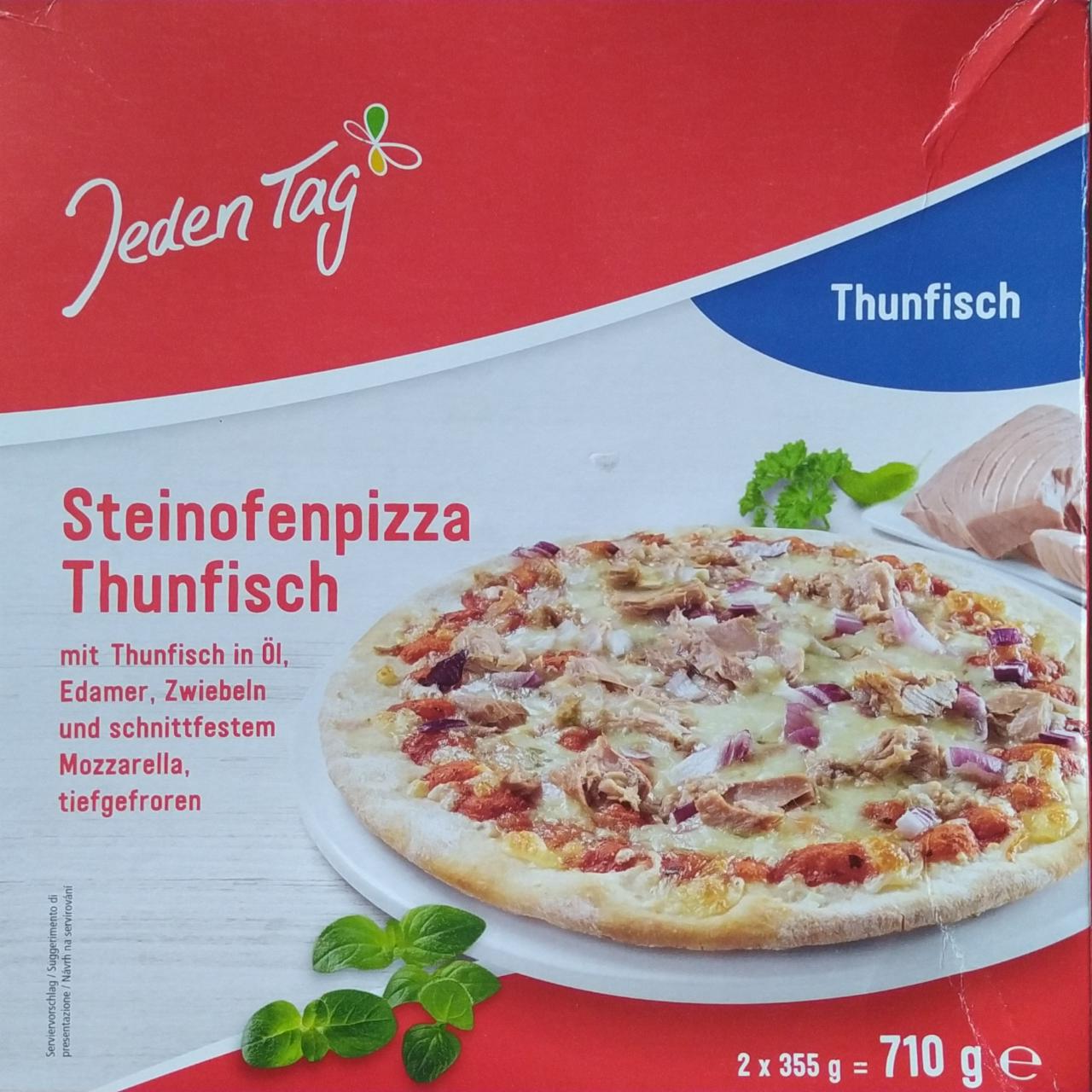 Fotografie - Steinofenpizza Thunfisch Jeden Tag