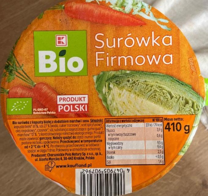 Fotografie - Surówka firmowa K-Bio