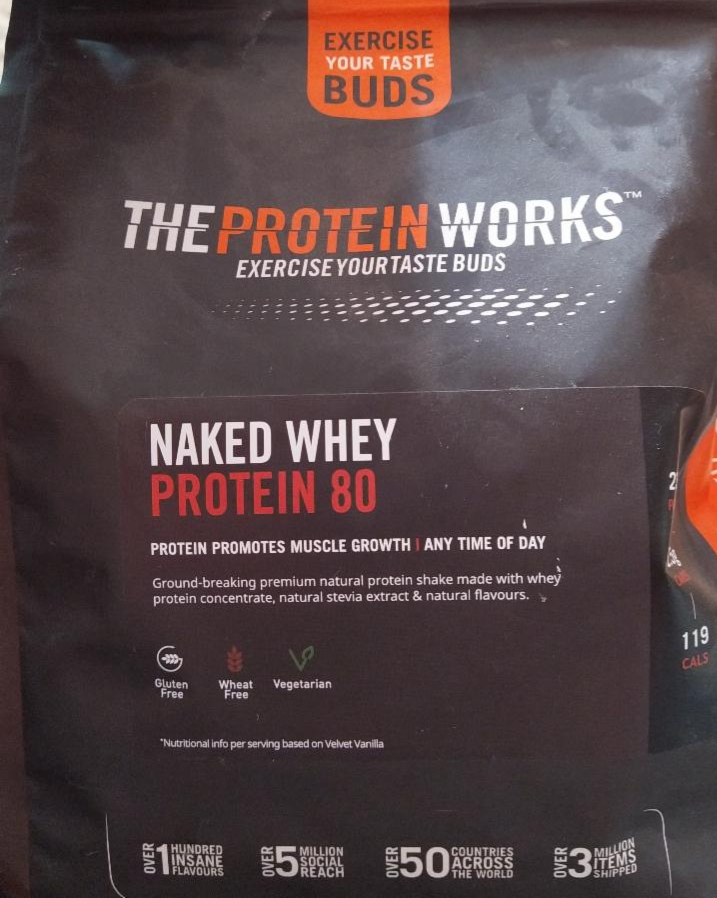 Fotografie - TPW Naked Whey Protein 80