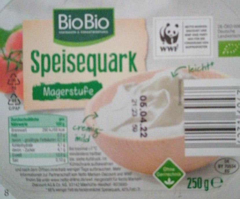 Fotografie - Speisequark Magerstufe BioBio