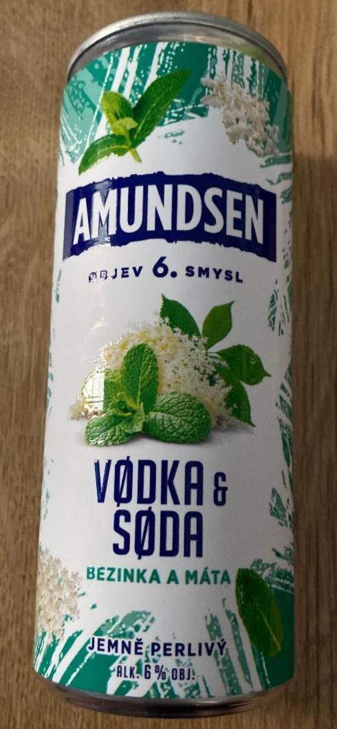 Fotografie - Amundsen Vodka & Soda Bezinka a Máta