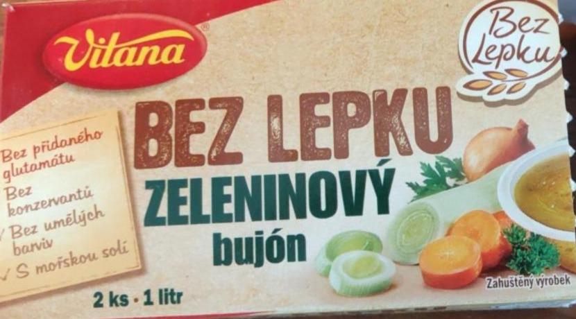 Fotografie - zeleninový bujón bez lepku Vitana