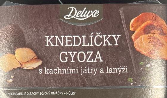 Fotografie - Knedlíčky gyoza s kachními játry a lanýži Deluxe