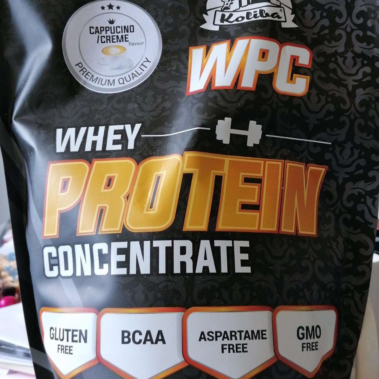 Fotografie - WPC Whey protein concentrate cappuccino creme Koliba