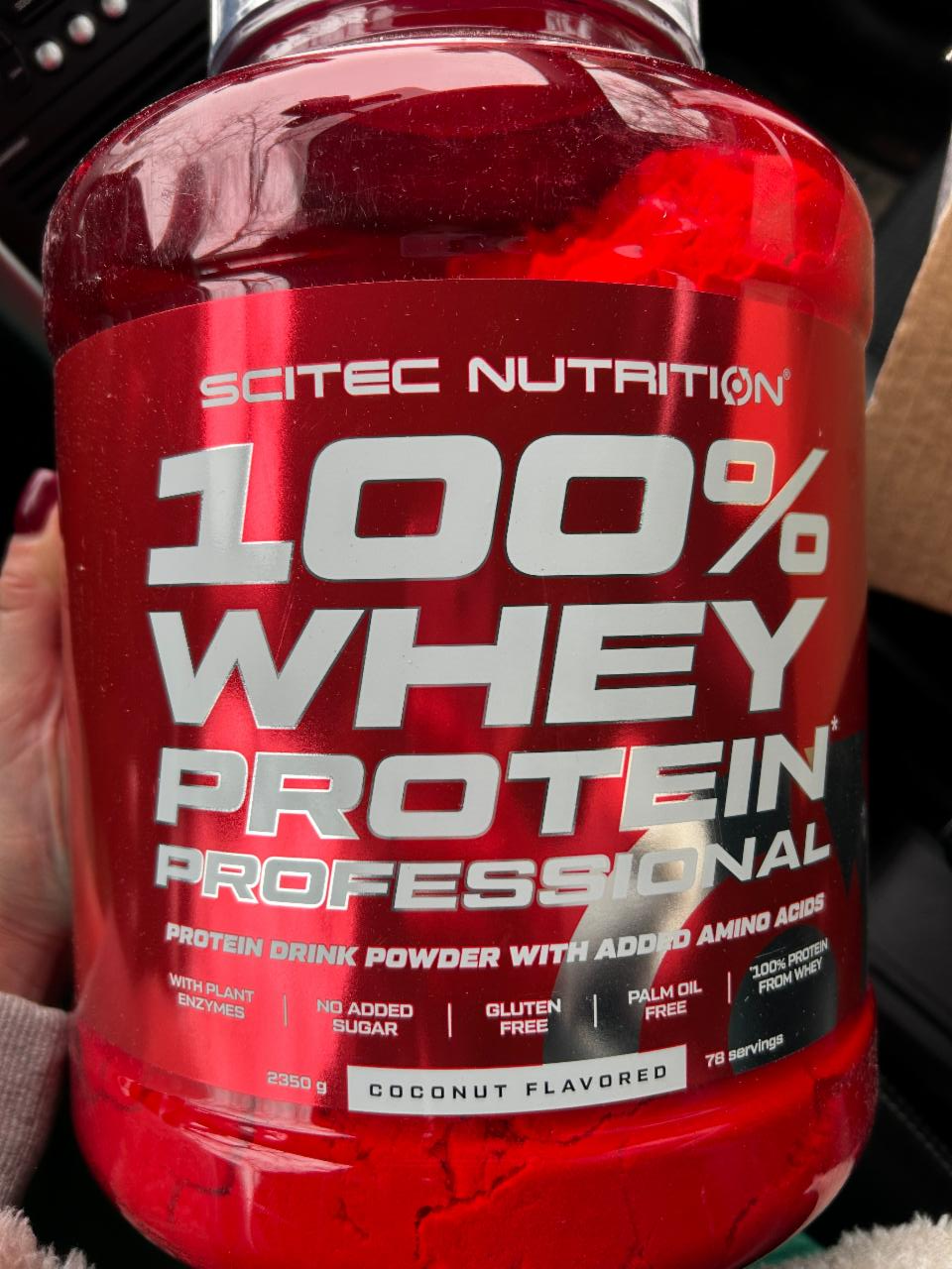 Fotografie - 100% whey protein profesional kiwi banana Scitec Nutrition