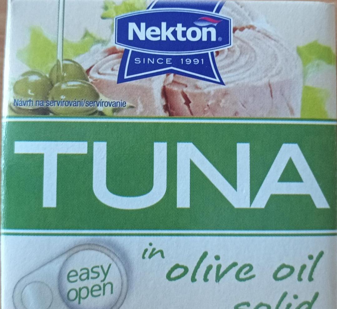 Fotografie - Tuna in olive oil solid Nekton