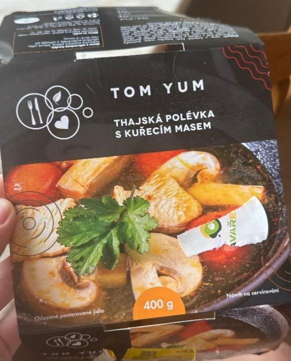 Fotografie - Thajská polévka s kuřecím masem Tom yum