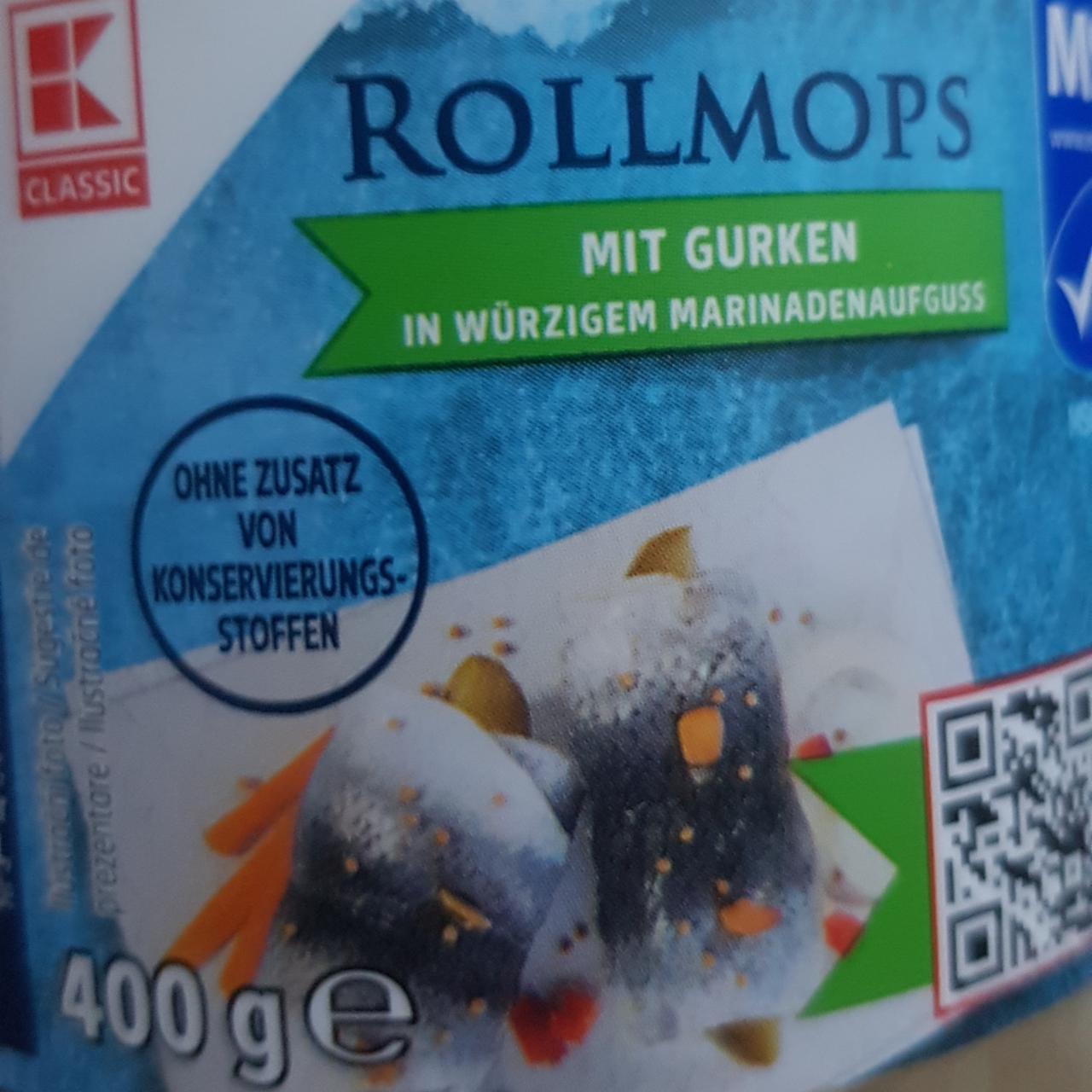 Fotografie - Rollmops mit gurken K-Classic