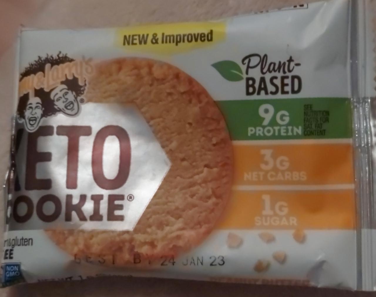 Fotografie - KETO Cookie peanut buttet - Lenny & Larry's