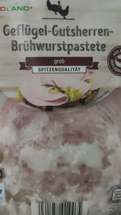 Fotografie - Geflügel-Gutsherren-Brühwurstpastete