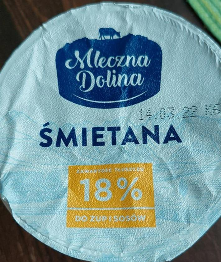 Fotografie - Śmietana 18%