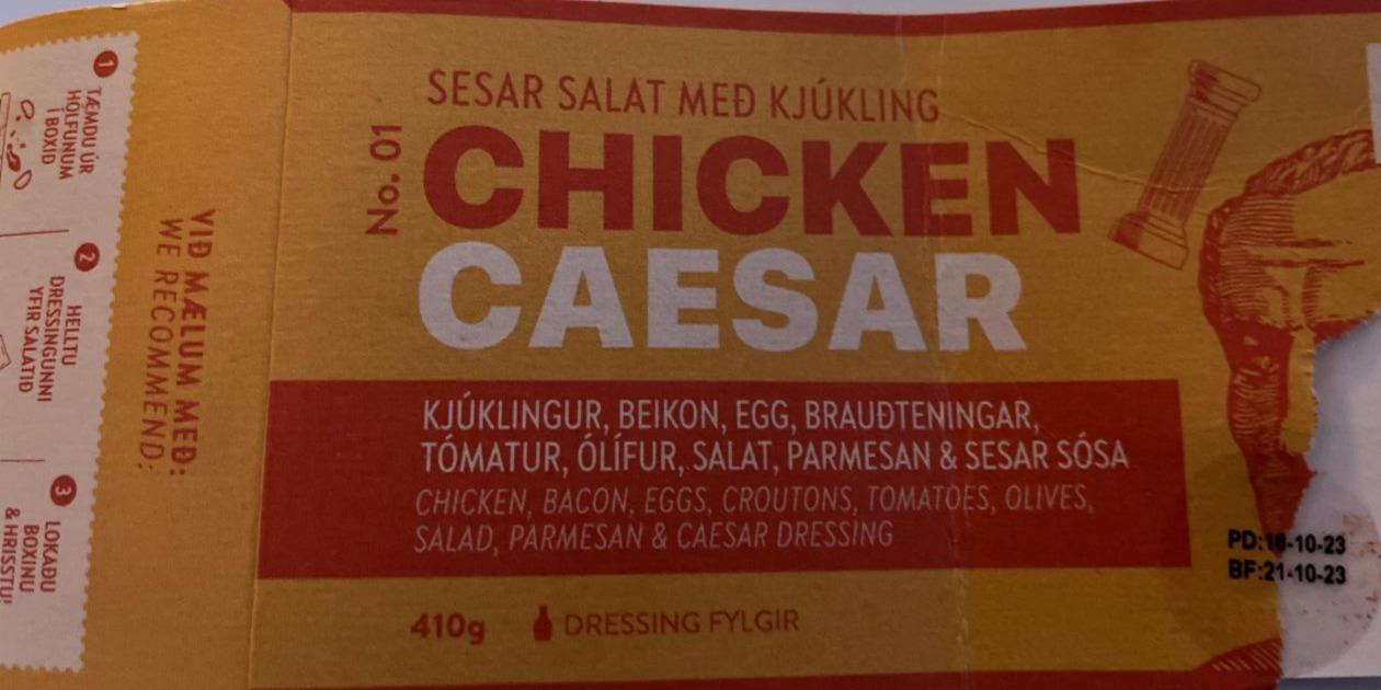 Fotografie - chicken Caesar