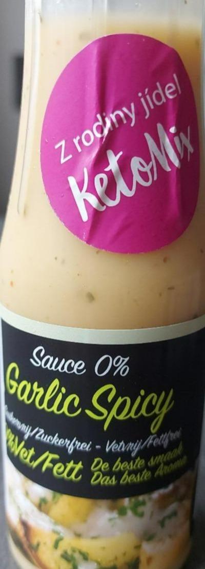 Fotografie - Garlic Spicy Sauce 0% KetoMix