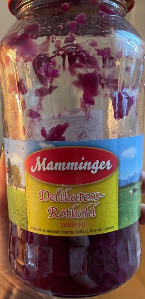 Fotografie - Delikatess-Rotkohl Mamminger